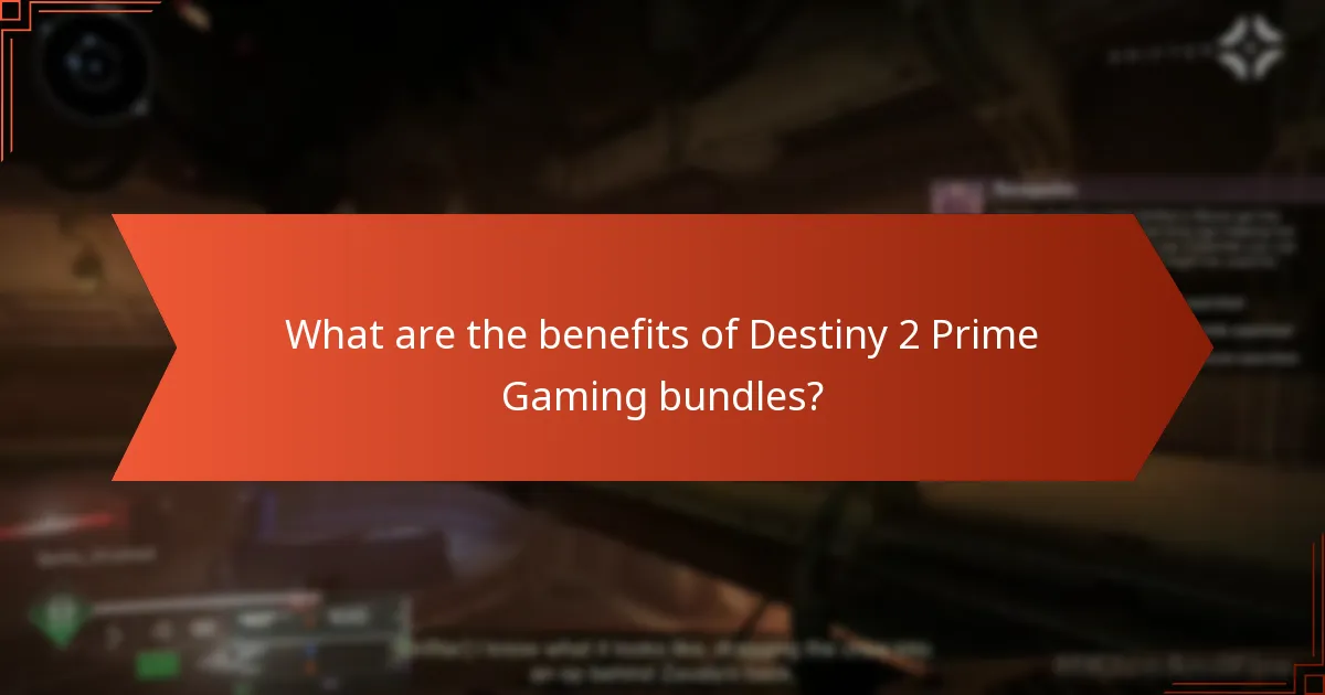 When do Destiny 2 Prime Gaming bundles expire?